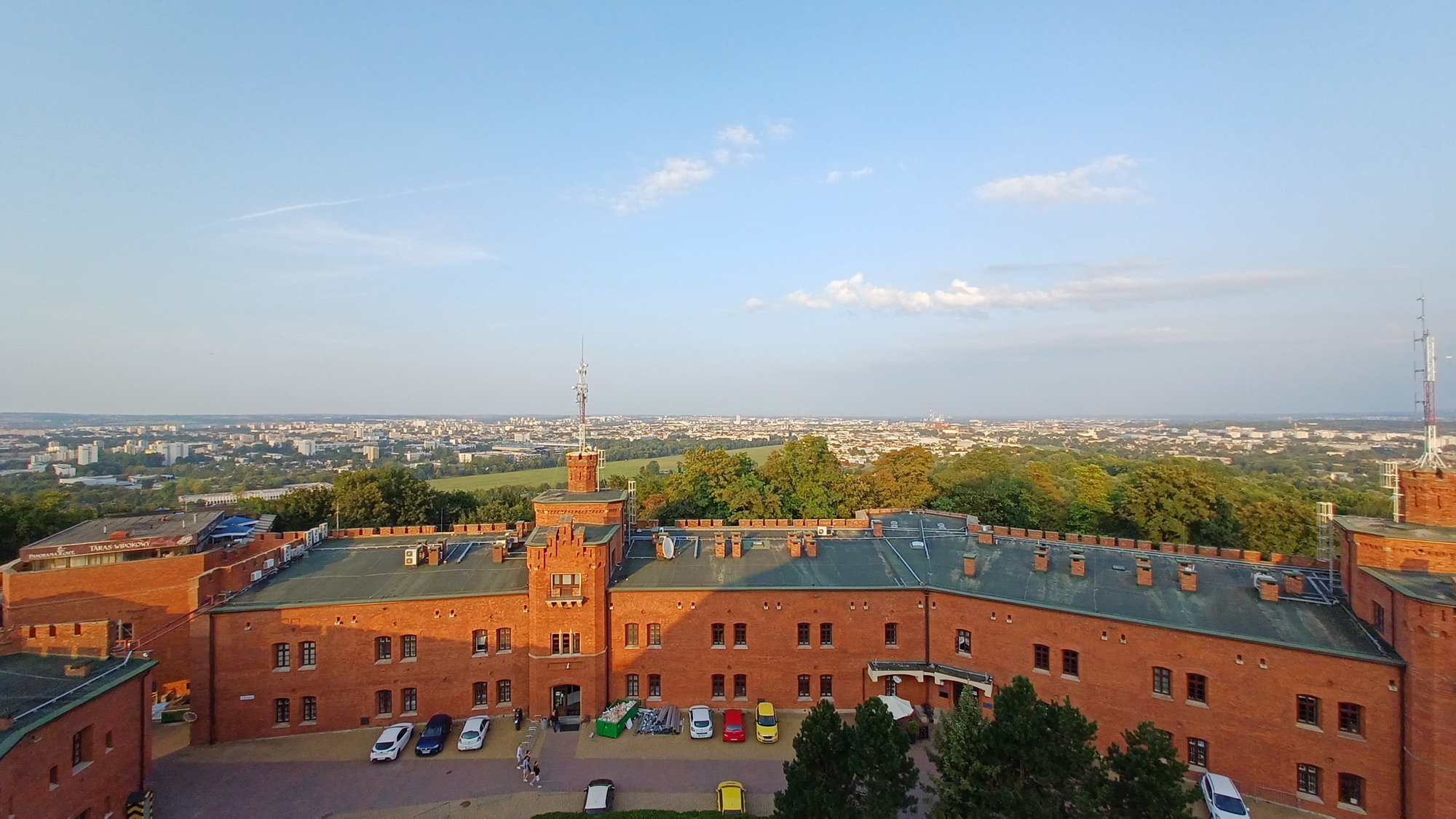 Widok na Kraków z Kopca Kościuszki