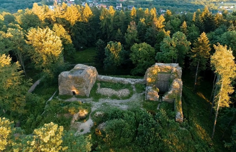 Ruiny Zamku Lanckorońskiego - Lanckorona